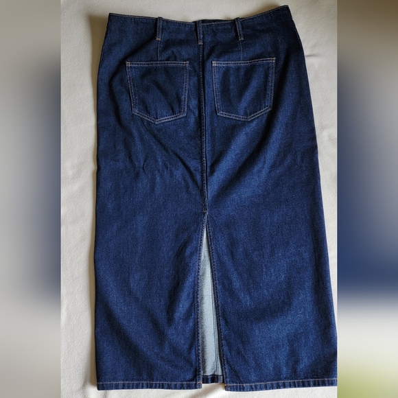 Zara/Massimo Dutti Denim Skirt, size 12 - Picture 7 of 16
